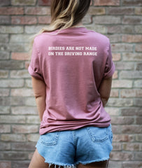 Driving Range Advice Custom Front and Back Unisex Crewneck Shirt