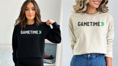 Gametime Custom Logo Adult Unisex Crewneck Hoodies and Sweatshirts