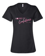 House Of Confidence Unisex T-shirts, Women's Racerback Tank Top and V-Neck