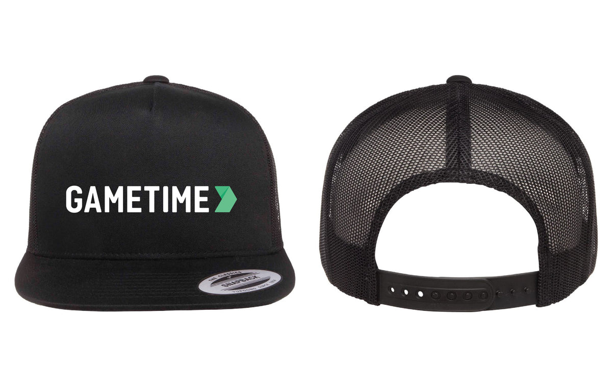 Gametime Custom Logo Unisex 5-Panel Classic Trucker Cap