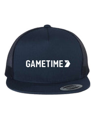 Gametime Custom Logo Unisex 5-Panel Classic Trucker Cap