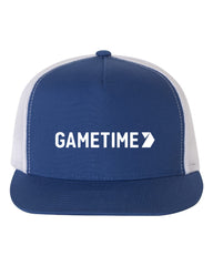 Gametime Custom Logo Unisex 5-Panel Classic Trucker Cap