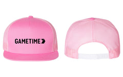 Gametime Custom Logo Unisex 5-Panel Classic Trucker Cap