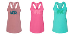 Make Wellness Women's Racerback Tank Top
