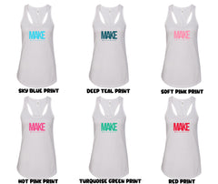 Make Wellness Women's Racerback Tank Top