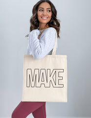 Make Wellness Collection: Tote Bag