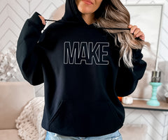 MAKE Wellness Collection: Custom Logo Adult Unisex Crewneck Hoodies and Sweatshirts