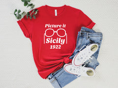 Picture It Sicily 1922 Shirt, Golden Girls Shirt, The Golden Girls Gift, 80's TV Sitcom, Cute Golden Girls Shirt, Stay Golden, Shady Pines