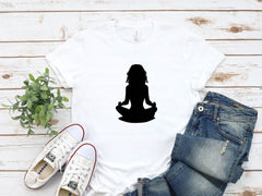 Yoga Pose Shirt, Women's Yoga Shirt, Yoga Teacher Gift, Yoga Workout Apparel, Meditation Tshirt, Relaxation Shirt, Namaste Shirt, Yoga Gifts