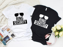 Ring Security Shirt, Ring Bearer Gift, Ring Security, Ring Bearer T-shirt, Boys Wedding T-Shirt, Security Parents Shirt, Couple Shirts