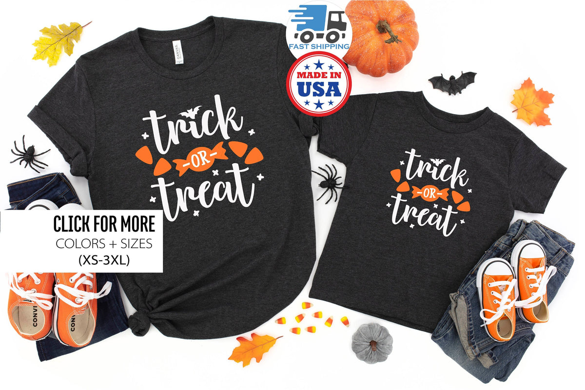 Halloween Shirt, Halloween Tshirt, Trick or Treat Shirt, Funny Halloween T-Shirt, Toddler Halloween Shirt, Halloween Kids Shirt, Costume