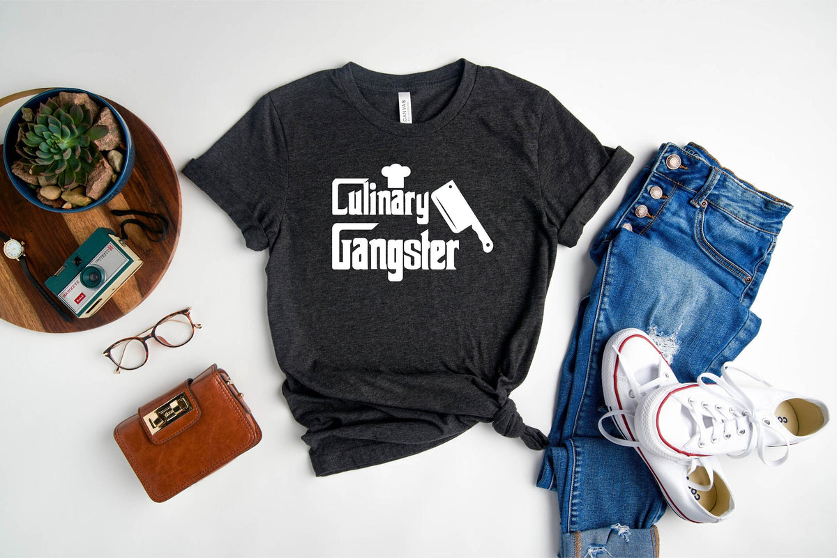 Culinary Gangster Shirt, Culinary TShirt, Cooks Shirt, Chef T-Shirt, Funny Chef Shirt, Funny Cooking T-Shirt, Cooking Shirt, Cook Shirt Gift