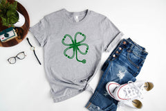 St. Patrick Day Tee, One Lucky Nurse Shirt, Stethoscope Shirt, Nursing St. Patrick Shirt, Shamrock Shirt, Irish Tee, St. Patrick Nurse Crew