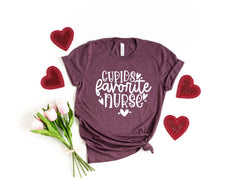 Cupids Favorite Nurse Valentine Nurse Shirt Gift For Her Valentine Nurse Crew Shirts Nurse Valentine Shirt Valentine Gift  Nurse NICU Nurse