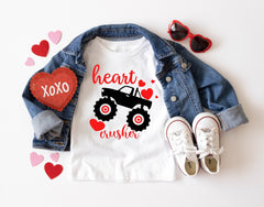 Heart Crusher Shirt Toddler Valentine Shirt Kids Valentine Shirt Boys Valentine Shirt Baby Valentine Shirt Funny Kids Valentine Shirts