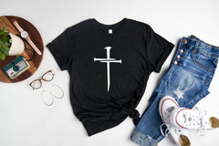 Christian Shirt,  Cross Shirt, Faith Shirts, Christian Easter Shirt, Jesus Shirts, Faith Based Shirt, Religious Shirt, Church Gift Ideas