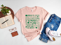 Lucky Shirt, Shamrock Shirt, St Patrick Day, St Patricks Day Shirt, Irish Shirt, st pattys day shirt, Shamrock women tee, Kiss Me I am Irish