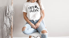 Dog Mom Tshirt, Dog Mom Shirt, Dog Mom Gift, Dog Mom Tee, Dog Mom, Custom Dog Shirt, Dog Mom Shirt for Women, Unisex Tee, Gift for Dog Mom