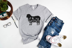 Sheep Shirt, Sheep Gift Shirt, Sheep T-Shirts, Sheep Lover, Sheep Kids Shirts, Sheep Tops, Girls Shirt, Farm Sheep Shirt, Sheep Gift for Her