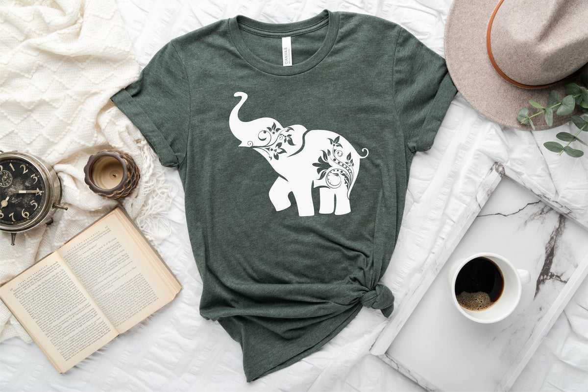 Elephant Shirt, Elephant Shirt Women, Kids Elephant Shirt, Elephant Lover Shirt, Elephant Shirt Gift, Cute Elephant Shirt, Elephant ZOO Tee