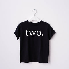 Two Birthday Shirt, 2nd Birthday Shirt Girl, Second Birthday Shirt Boy, Cute Birthday Tshirt, 2nd Birthday Outfit, Toddler Birthday Gift