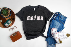 Mama Lightning Bolt Shirt, Mother's Day Shirt, Mama Crewneck, Cute Gift From Daughter, Mom To Be Tshirt, Best Mom Shirt, Mother's Day Gift