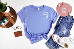 Dentist Shirt, Custom Dentist Shirt, Dental Assistant Tshirt, Dentist Gift Shirt, Dental Group Shirt, Dentist Hygienist Shirts