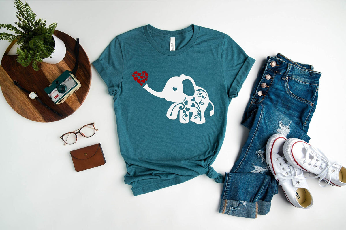 Baby Elephant Shirt, Elephant tshirts, Elephant Shirts for Women, Elephant Gift Shirts, Elephant Lover Shirt, Cute Elephant Shirts, Kids Tee