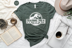 Pre-K Teacher Shirts, Funny Pre-k Shirts , Pre-K Teacher Shirt Gift, Pre K Dinosaur Shirt , Teacher Shirt Gifts, Teacher Appreciation Gifts