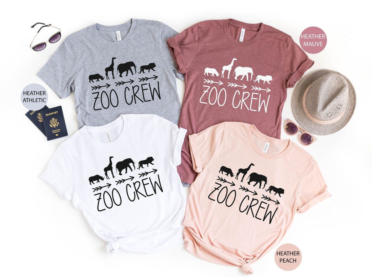 Zoo Crew Shirt, Family Zoo Shirts, Animal Keeper Shirt, Custom Family Shirt, Zoo Trip Shirt, Cousins Zoo Shirt, Zoo Trip Shirt, School Trip