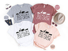 Zoo Crew Shirt, Family Zoo Shirts, Animal Keeper Shirt, Custom Family Shirt, Zoo Trip Shirt, Cousins Zoo Shirt, Zoo Trip Shirt, School Trip