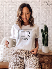 ER Nurse Shirt Gift, ER Shirts, Nurse Shirts for Women, Nurse Gift Shirt, Nurse Week Shirt for ER, Nursing Student Shirts, Custom Er Shirts