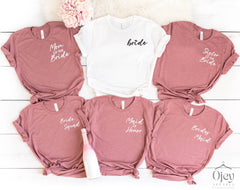 Bachelorette Party Shirts, Mother Of The Bride Shirt, Bride Tribe Shirt, Father Of The Bride Shirt, Wedding Party Shirt, Bridesmaid Gift