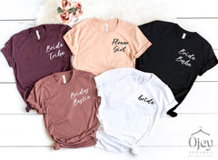 Bachelorette Party Shirts, Mother Of The Bride Shirt, Bride Tribe Shirt, Father Of The Bride Shirt, Wedding Party Shirt, Bridesmaid Gift