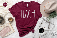 Teacher Shirt, Teacher T-Shirt, Rae Dunn Teacher Shirt, Special Education Teacher Shirts, Teacher Gift, Personalized Teacher Gift, Gift Tee