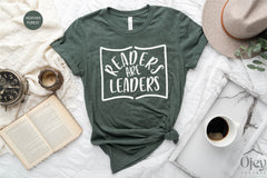 English Teacher Shirt, Teacher Women Tee, Readers are Leaders Shirt, Reader Tee, Teacher Gift Shirt, Teacher Appreciation Week, Teacher Gift