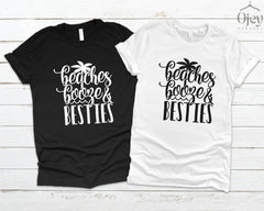 Beaches Booze And Besties Shirt, Girls Vacation Shirts, Funny Trip Shirts, Summer Beach Shirt, Women Vacation Shirts, Best Friend Trip Gifts