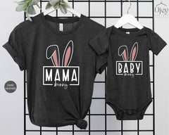 Family Easter Shirts, Easter Bunny Shirt, Custom Easter Shirt, Mama Bunny Shirt, Easter Tees, Easter Gift Shirt, Bunny Shirt, Baby Bunny
