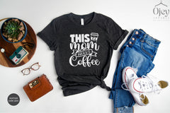This Mom Needs Coffee T-Shirt, Coffee Lover Mom Shirt, Mom T-Shirts, Cute Mama Shirt, Retro Mom Shirt, Womens Clothing, Mother's Day Gift