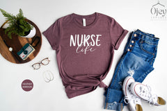 Nurse Life Shirt, Nurse Shirt for Nurse Week, Nursing Student Gift Tee, Nurse T-Shirts, School Nurse Gift, Nurse Grad Gift Shirts