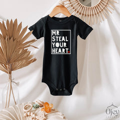 Mr. Steal Your Heart Boys Valentine's Day Shirt - Boys Valentine Tee