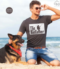 The Rodfather Shirt, Fishing Shirt For Dad, Fishing Lover Gift, Fishing Shirts For Guys, Gift For Grandpa, Fisherman Shirt, Fathers Day Gift