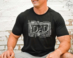 Dad Personality Shirt, Fathers Day Gift, Mens Clothing, Best Dad Tee, Father Birthday Tshirt, Dad Meaning Shirt, Crewneck, Gift For Grandpa