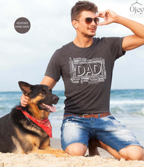 Dad Personality Shirt, Fathers Day Gift, Mens Clothing, Best Dad Tee, Father Birthday Tshirt, Dad Meaning Shirt, Crewneck, Gift For Grandpa
