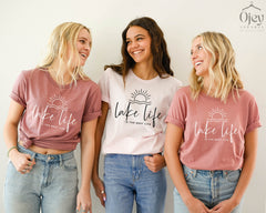 Lake Life Shirt, Family Trip Shirts, Lake Life Is The Best Life, Vacation Shirts, Explorer Tshirt, Unisex Adventure Shirt, Lake Lover Gift