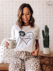 Christians T Shirt, Religious T Shirt, Jesus Is No Religion It's A Relationship Shirt, Sunflower Heart Shirt, Christians Shirt Gift, God Tee