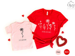 Raising Wildflowers Shirt, Little Wildflower Tshirt, Mom And Daughter Outfits, Cute Mom Tee , Matching Mom Daughter Shirts, Mothers Day Gift