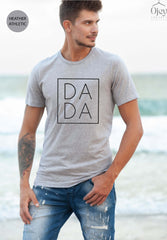 Dada Shirt, Father's Day Shirt, Gifts From Daughter To Dad, Grandpa Shirt, Mens Clothing, First Dad Shirt, Daddy Tshirt, Gifts For Uncle