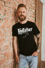 Rodfather Shirt, Fathers Day Gift, Fishing Graphic Tee, Gift for Men, Funny Fishing Shirt, Grandpa Gift, Bass Fishing Tee, Gift For Uncle