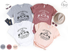 Life Is Better At The Lake Shirt, Lake Life Shirt, Vacation Shirts, Camping Tshirt, Family Trip Shirts, Explorer Shirt, Lake Lover Gift